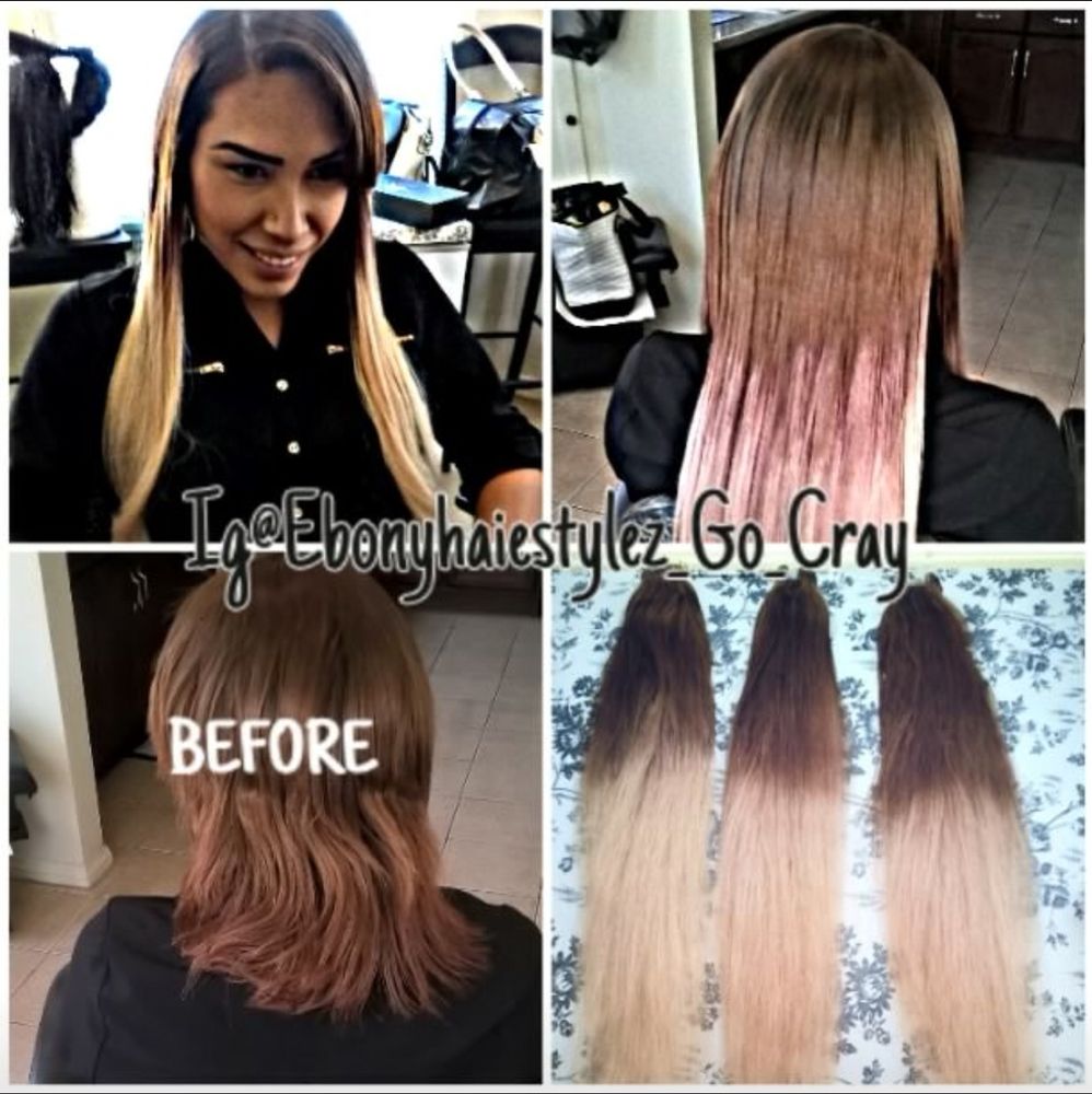 Ebony B Hairstylez Logo