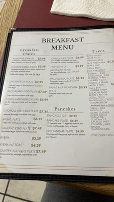 Menu photo 2 Ramona's Cafe San Antonio, TX