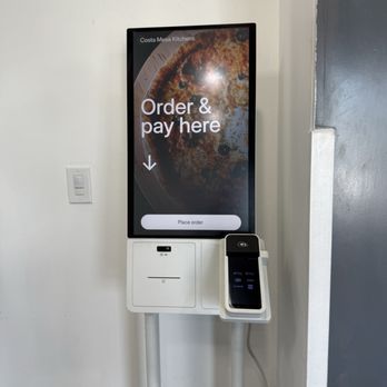Pasta Sisters - Order kiosk - Italian Near Me - Costa Mesa, California