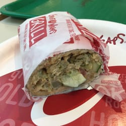 Large Chicken Wrap (cut in half)