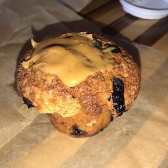 Ghaya - Coconut Blueberry Muffin - Coffee & Tea Near Me - Long Island City, New York