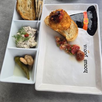 Bites & Bubbles - Fish dip and fried goat cheese - Wine Bars Near Me - Orlando, Florida