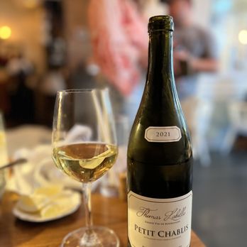 Zeugma Mediterranean Grill - Thomas Labille Petit Chablis, 2021 (~$30) - Mediterranean Near Me - Montclair, New Jersey