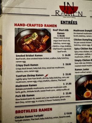 Menu photo 5 In Ramen Dania Beach, FL