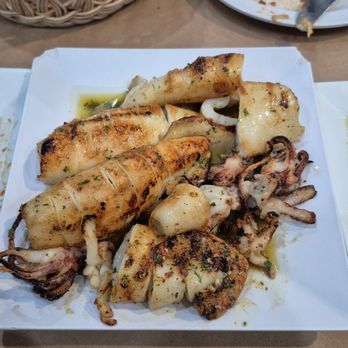 Abuqir Seafood - Grilled squid - Mediterranean Near Me - Astoria, New York