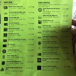 Pretty solid beer menu! Lots of local and not so local  craft beer