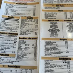 Hendrix Barbecue - Menu