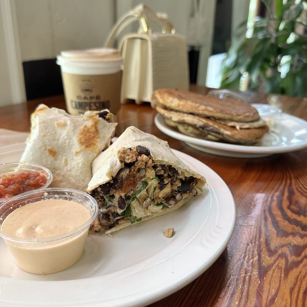 Sentient Bean - Vegan breakfast burrito - Coffee & Tea Near Me - Savannah, Georgia