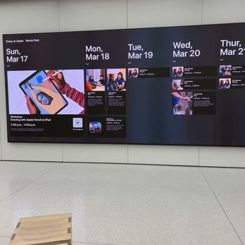 Apple Menlo Park - Event Calendar - Computers Near Me - Edison, New Jersey