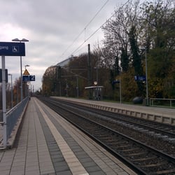 Bahnhof Schweinfurt-Mitte - Blickrichtung WÜ