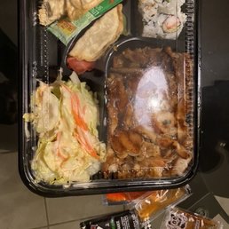 Bento Box Steak and Shrimp was delicious. Bento Box Steak and Shrimp was delicious.