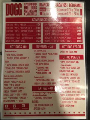 Menu photo 4 Dogg House Buenos Aires, C Menu photo 4 Dogg House Buenos Aires, C