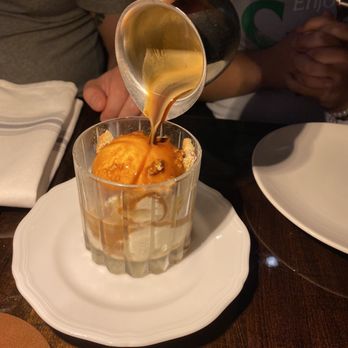Burrata  - The amaro affogato was such a delightful finish to a wonderful meal - Italian Near Me - Eastchester, New York