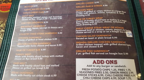 Menu photo 8 Alli's Family Restaurant Springfield, MO