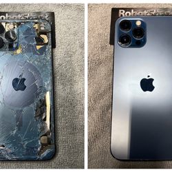 Robot Shark - IPhone 12 Pro Max Back  Repair