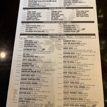 Sushi King - New AYCE dinner menu - Sushi Bars Near Me - McHenry, Illinois