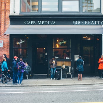 Medina Cafe - 15 minute wait outside with the hungry masses. - Breakfast & Brunch Near Me - Vancouver, British Columbia