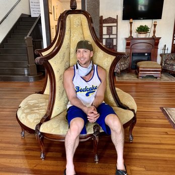 Cassadaga Hotel - Me sitting in an old chair - Hotels Near Me - Lake Helen, Florida Cassadaga Hotel - Me sitting in an old chair - Hotels Near Me - Lake Helen, Florida