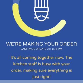Marco's Pizza - Current status and I ordered at 11:20am. - Pizza Near Me - McKinney, Texas