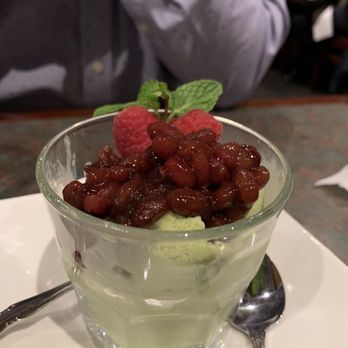 Kirala - nov 2018: matcha ice cream with azuki - Sushi Bars Near Me - Berkeley, California