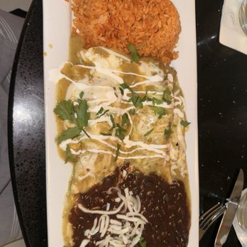 Lalla Grill Oceanside - Lobster and Lobster & Shrimp Enchiladas - Seafood Near Me - Monterey, California