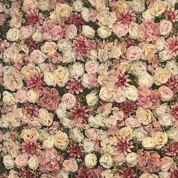 Rain-bo Island - Pretty floral wall when you walk in - Poke Near Me - Melbourne, Florida