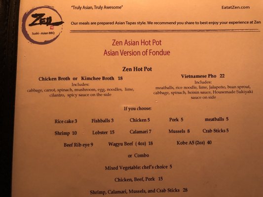 Menu photo 6 Zen Asian BBQ Naples, FL Menu photo 6 Zen Asian BBQ Naples, FL