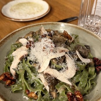 Pasta Fresca - Spinach and mushroom - Italian Near Me - Prague, Puerto Rico Pasta Fresca - Spinach and mushroom - Italian Near Me - Prague, Puerto Rico