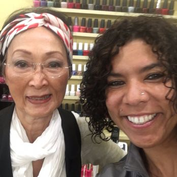 Golden Nail Salon - Thoa and Excited Customer! - Nail Salons Near Me - Beverly Hills, California Golden Nail Salon - Thoa and Excited Customer! - Nail Salons Near Me - Beverly Hills, California