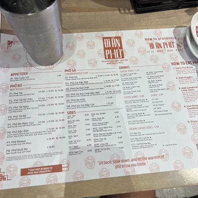 Menu photo 5 Di An Pho Houston, TX Menu photo 5 Di An Pho Houston, TX