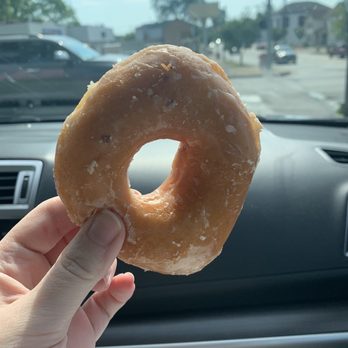 Martin's Donuts - a hand holding a doughnut - Donuts Near Me - Trenton, Ohio Martin's Donuts - a hand holding a doughnut - Donuts Near Me - Trenton, Ohio