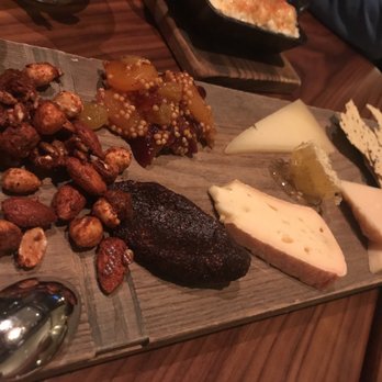 Finch & Fork - Artisan Cheese Board that honey comb yummy - New American Near Me - Santa Barbara, California