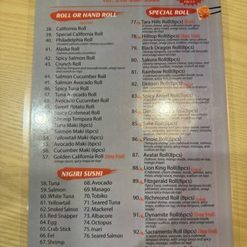 Sake - Menu - Sushi Bars Near Me - Pinole, California