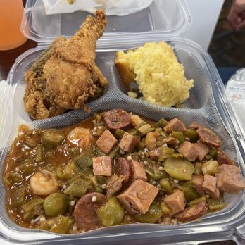 Li'l Dizzy's Cafe - Smothered okra - Cajun/Creole Near Me - New Orleans, Louisiana Li'l Dizzy's Cafe - Smothered okra - Cajun/Creole Near Me - New Orleans, Louisiana