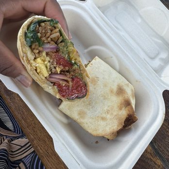 The Roast Coffee and Cafe - Chorizo Jack Wrap - Coffee & Tea Near Me - Glen Arm, Maryland The Roast Coffee and Cafe - Chorizo Jack Wrap - Coffee & Tea Near Me - Glen Arm, Maryland