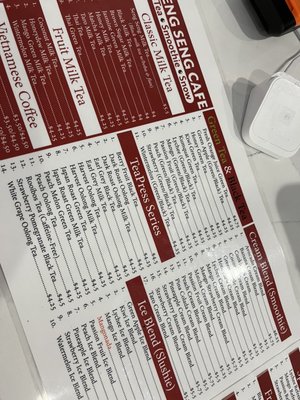 Menu photo 3 Seng Seng Cafe Houston, TX