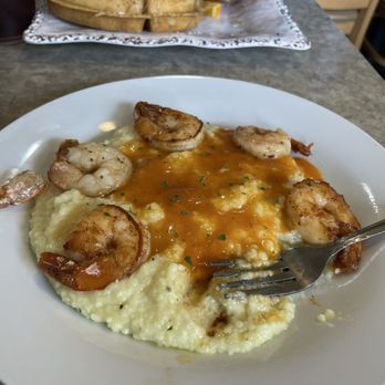 J's Breakfast Club - Shrimp and Grits - Breakfast & Brunch Near Me - Gary, Indiana