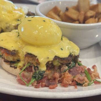 Brick And Spoon - Pigeon Forge - Crab cakes Benedict is flavorful and a huge portion - Breakfast & Brunch Near Me - Pigeon Forge, Tennessee Brick And Spoon - Pigeon Forge - Crab cakes Benedict is flavorful and a huge portion - Breakfast & Brunch Near Me - Pigeon Forge, Tennessee