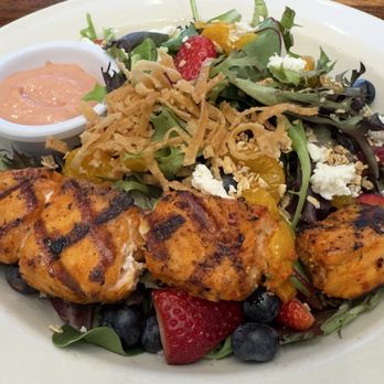 The Olive Restobar - Napa salmon salad - Mediterranean Near Me - Downey, California The Olive Restobar - Napa salmon salad - Mediterranean Near Me - Downey, California