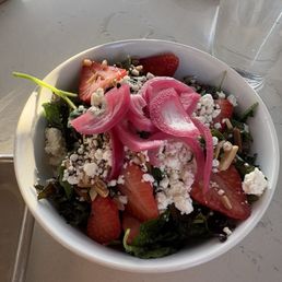 Strawberry salad