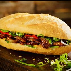 Saigon Pho Tempo - Bánh Mì Thịt Nướng. Grilled pork sandwich.