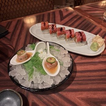 Catch - Hellfire Roll and welcome snack - Sushi Bars Near Me - Scottsdale, Arizona