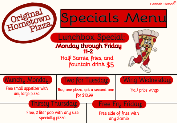 Original Hometown Pizza by null