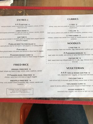 Menu photo 2 Thailand Modern Eatery Providence, RI Menu photo 2 Thailand Modern Eatery Providence, RI