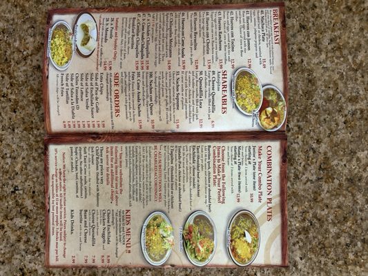 Menu photo 3 El Farolito Jr Anaheim, CA