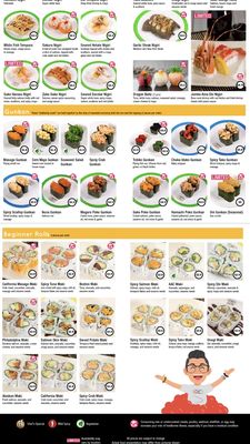 Menu photo 8 Sushi Plus Rotary Sushi Bar Chicago, IL Menu photo 8 Sushi Plus Rotary Sushi Bar Chicago, IL
