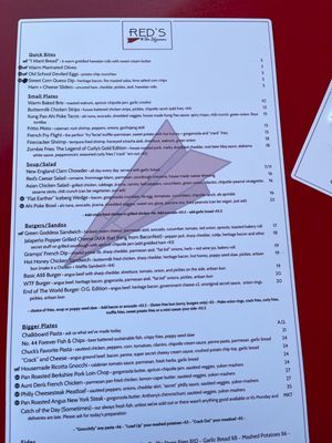 Menu photo 3 Red’s at The Skyroom Lakeport, CA Menu photo 3 Red’s at The Skyroom Lakeport, CA