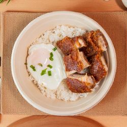 Lechon Kawali Bowl- Ubereats photo! Find us now on the app!