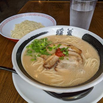 Ramen Danbo - Classic ramen with thin noodles and standard everything and a full thin firm kaedama - Ramen Near Me - Seattle, Washington
