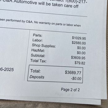 Auto Zoom 916 - Total cost of repairs. - Used Car Dealers Near Me - Rancho Cordova, California Auto Zoom 916 - Total cost of repairs. - Used Car Dealers Near Me - Rancho Cordova, California